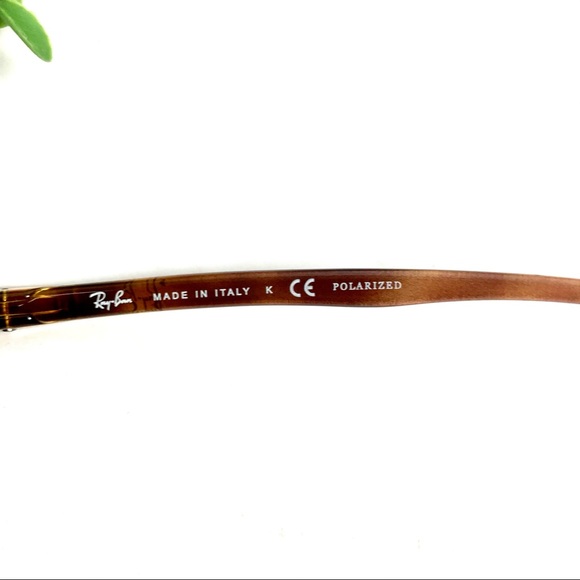 Authentic Rayban Polarized Tortoise Sunglasses main image 14